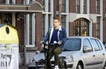 Amsterdam 30 maart 2021
Alex Klaassen op de fiets in Amsterdam.