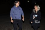 Bergschenhoek 13 maart 2021
Andre Hazes en Sarah v Soelen lopen buiten op straat.