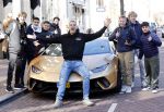 Amsterdam 19 maart 2021
De Lamborghini van Chahid ( Dutch Performante) op de pc hooftstraat