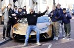 Amsterdam 19 maart 2021
De Lamborghini van Chahid ( Dutch Performante) op de pc hooftstraat