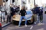 Amsterdam 19 maart 2021
De Lamborghini van Chahid ( Dutch Performante) op de pc hooftstraat