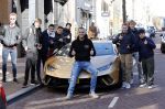 Amsterdam 19 maart 2021
De Lamborghini van Chahid ( Dutch Performante) op de pc hooftstraat