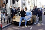 Amsterdam 19 maart 2021
De Lamborghini van Chahid ( Dutch Performante) op de pc hooftstraat