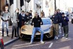 Amsterdam 19 maart 2021
De Lamborghini van Chahid ( Dutch Performante) op de pc hooftstraat