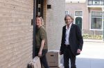 Noordwijk 31 maart 2021
Erica Meiland en haar nieuwe vriend Sander v Betten