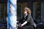 Amsterdam 30maart 2021
Henriette Tol op de fiets in Amsterdam zuid
