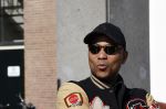 Amsterdam 26 maart 2021
Onthulling muurschildering van Judith de Leeuw bij het Leidse plein . Humberto Tan en Won Yip hebben gesponsord.