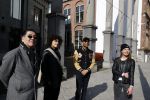 Amsterdam 26 maart 2021
Onthulling muurschildering van Judith de Leeuw bij het Leidse plein . Humberto Tan en Won Yip hebben gesponsord.