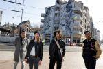 Amsterdam 26 maart 2021
Onthulling muurschildering van Judith de Leeuw bij het Leidse plein . Humberto Tan en Won Yip hebben gesponsord.