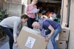 Noordwijk, 31 maart 2021 Maxime Meiland en Leroy Molkenboer en Martien Meiland betrekken hun nieuwe huis