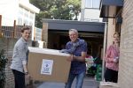 Noordwijk, 31 maart 2021 Maxime Meiland en Leroy Molkenboer en Martien Meiland betrekken hun nieuwe huis
