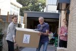 Noordwijk, 31 maart 2021 Maxime Meiland en Leroy Molkenboer en Martien Meiland betrekken hun nieuwe huis