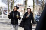 Amsterdam 29 maart 2021
Ryan Marciano met zijn vriendin Kim Sanders in Amsterdam zuid.