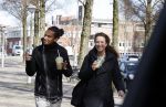 Amsterdam 29 maart 2021
Ryan Marciano met zijn vriendin Kim Sanders in Amsterdam zuid.