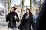 Amsterdam 29 maart 2021
Ryan Marciano met zijn vriendin Kim Sanders in Amsterdam zuid.