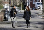 Amsterdam 29 maart 2021
Ryan Marciano met zijn vriendin Kim Sanders in Amsterdam zuid.