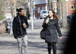 Amsterdam 29 maart 2021
Ryan Marciano met zijn vriendin Kim Sanders in Amsterdam zuid.