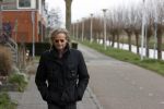 Zwolle 27 maart 2021
Sander v Betten bij zijn huis in Zwolle. Sander is de vriend van Erica Meiland