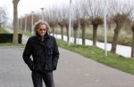 Zwolle 27 maart 2021
Sander v Betten bij zijn huis in Zwolle. Sander is de vriend van Erica Meiland