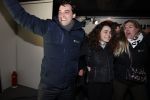 Amsterdam 17 maart 2021
Thierry Baudet bij bijeenkomst Forum voor democratie bij de westergasfabriek. Thierry met zijn vriendin Davide Heijmans