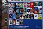 Amsterdam en Weesp 11 maart 2021
Regenboog  bij Arena en de verkiezingen 2021