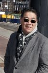 Amsterdam 26 maart 2021
Won Yip op het leidse Plein