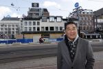 Amsterdam 26 maart 2021
Won Yip op het leidse Plein