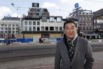 Amsterdam 26 maart 2021
Won Yip op het leidse Plein