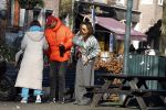 Amsterdam 5 maart 2022
Glennis Grace met de baby van Nienke Plas op de cornelis schuytstraat.