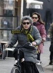 Amsterdam 2 maart 2022
Hanneke Groenteman op de fiets in Amsterdam zuid