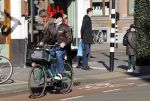Amsterdam 7 maart 2022
Marc Marie Huybregts op de fiets in Amsterdam zuid.