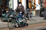 Amsterdam 7 maart 2022
Marc Marie Huybregts op de fiets in Amsterdam zuid.