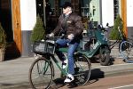 Amsterdam 7 maart 2022
Marc Marie Huybregts op de fiets in Amsterdam zuid.