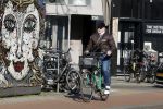 Amsterdam 7 maart 2022
Marc Marie Huybregts op de fiets in Amsterdam zuid.