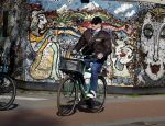 Amsterdam 7 maart 2022
Marc Marie Huybregts op de fiets in Amsterdam zuid.