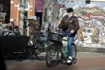Amsterdam 7 maart 2022
Marc Marie Huybregts op de fiets in Amsterdam zuid.