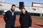 Amsterdam 8 maart 2022
Presentatie concert the streamers in het Olympisch stadion . Aanwezig oa Guus Meeuwis Suzanne en Freek Mc Snelle Maan Frank Lammers Thomas Acda Paul de Munnik Simon Keizer Nick Schilder Roel v Velzen Ronnie Flex Emma Heesters Diggie Dex Kraantje Pappie  Rolf Sanchez  en Paul de Leeuw .