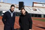 Amsterdam 8 maart 2022
Presentatie concert the streamers in het Olympisch stadion . Aanwezig oa Guus Meeuwis Suzanne en Freek Mc Snelle Maan Frank Lammers Thomas Acda Paul de Munnik Simon Keizer Nick Schilder Roel v Velzen Ronnie Flex Emma Heesters Diggie Dex Kraantje Pappie  Rolf Sanchez  en Paul de Leeuw .
