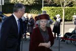 Laren 8 maart 2022
Prinses Beatrix opent een nieuwe gedeelte van het Singer museum in Laren . Prinses Beatrix arriveeert in haar nieuwe verlengde Audi A8 Hybride.