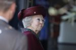 Laren 8 maart 2022
Prinses Beatrix opent een nieuwe gedeelte van het Singer museum in Laren . Prinses Beatrix arriveeert in haar nieuwe verlengde Audi A8 Hybride.