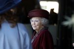 Laren 8 maart 2022
Prinses Beatrix opent een nieuwe gedeelte van het Singer museum in Laren . Prinses Beatrix arriveeert in haar nieuwe verlengde Audi A8 Hybride.