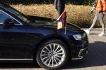 Laren 8 maart 2022
Prinses Beatrix opent een nieuwe gedeelte van het Singer museum in Laren . Prinses Beatrix arriveeert in haar nieuwe verlengde Audi A8 Hybride.