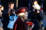 Laren 8 maart 2022
Prinses Beatrix opent een nieuwe gedeelte van het Singer museum in Laren . Prinses Beatrix arriveeert in haar nieuwe verlengde Audi A8 Hybride.