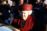 Laren 8 maart 2022
Prinses Beatrix opent een nieuwe gedeelte van het Singer museum in Laren . Prinses Beatrix arriveeert in haar nieuwe verlengde Audi A8 Hybride.