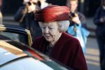 Laren 8 maart 2022
Prinses Beatrix opent een nieuwe gedeelte van het Singer museum in Laren . Prinses Beatrix arriveeert in haar nieuwe verlengde Audi A8 Hybride.