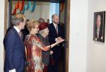 Laren 8 maart 2022
Prinses Beatrix opent een nieuwe gedeelte van het Singer museum in Laren . Prinses Beatrix arriveeert in haar nieuwe verlengde Audi A8 Hybride. prinses Beatrix wordt rond geleid door Els Blokker
