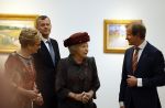 Laren 8 maart 2022
Prinses Beatrix opent een nieuwe gedeelte van het Singer museum in Laren . Prinses Beatrix arriveeert in haar nieuwe verlengde Audi A8 Hybride. prinses Beatrix wordt rond geleid door Els Blokker