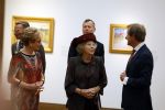 Laren 8 maart 2022
Prinses Beatrix opent een nieuwe gedeelte van het Singer museum in Laren . Prinses Beatrix arriveeert in haar nieuwe verlengde Audi A8 Hybride. prinses Beatrix wordt rond geleid door Els Blokker