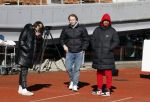 Amsterdam 8 maart 2022
Presentatie concert the streamers in het Olympisch stadion . Aanwezig oa Guus Meeuwis Suzanne en Freek Mc Snelle Maan Frank Lammers Thomas Acda Paul de Munnik Simon Keizer Nick Schilder Roel v Velzen Ronnie Flex Emma Heesters Diggie Dex Kraantje Pappie  Rolf Sanchez  en Paul de Leeuw .