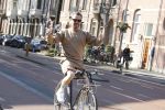Amsterdam 10 maart 2022
Selwyn Senatori op zijn fiets in Amsterdam zuid